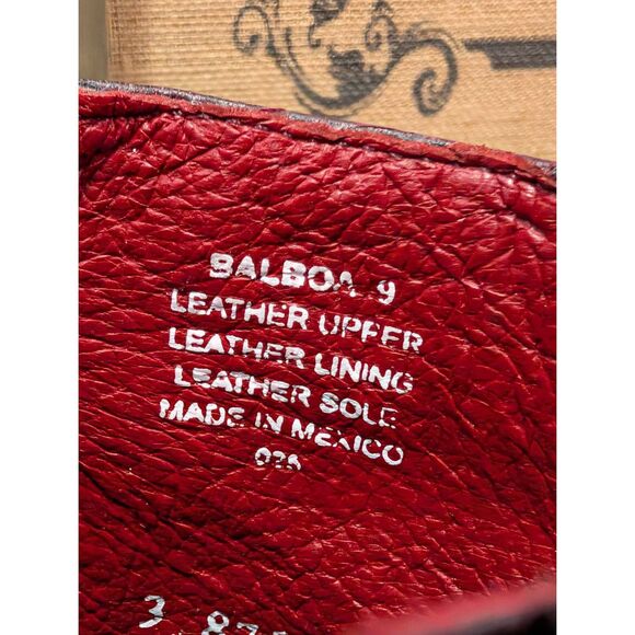 Freebird by Steven Balboa Ankle Booties Wine Zip Block Heel with Box Women's 9 - Picture 12 of 13